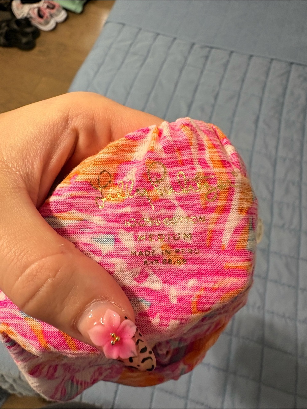 Pink & Orange Ruffle Tank Top - Picture 4 of 4